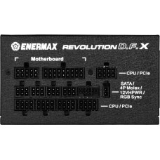 Enermax REVOLUTION D.F.X 1200W (schwarz, 2x 12VHPWR, 5x PCIe, Kabel-Management, 1200 Watt)