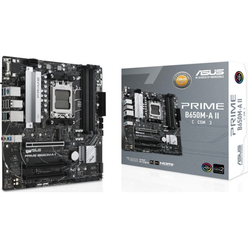 Asus Płyta główna Asus MB ASUS PRIME B650M-A II-CSM (AMD,AM5,DDR5,mATX)