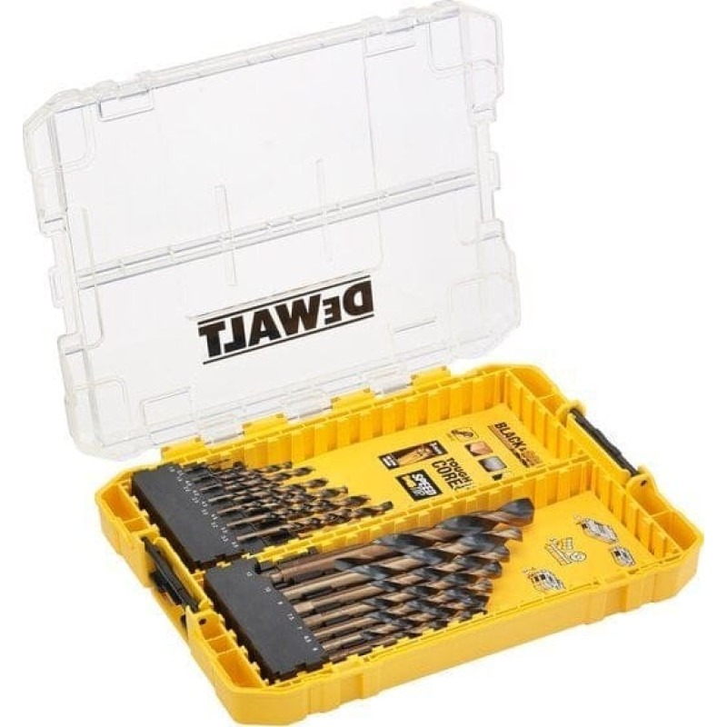 Dewalt Wiertło do metalu Dewalt Dewalt HSS-G metal drill set 21 pieces - DT70755-QZ