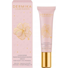 Dermika Luxury Placenta luksusowe przeciwzmarszczkowe serum pod oczy i na powieki na dzień i na noc 50ml