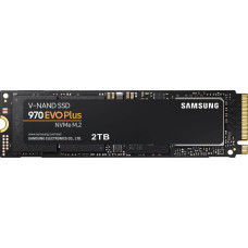 Samsung SSD|SAMSUNG|970 Evo Plus|2TB|M.2|PCIE|NVMe|MLC|Write speed 3300 MBytes/sec|Read speed 3500 MBytes/sec|MTBF 1500000 hours|MZ-V7S2T0BW