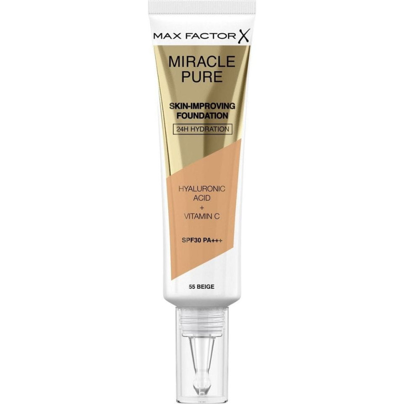 Max Factor MAX FACTOR_Miracle Pure Skin Improving Foundation SPF30 PA+++ 55 Beige 30ml