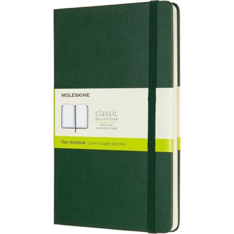 Moleskine Notes Classic L 13x21 tw. gładki mirtowa zieleń