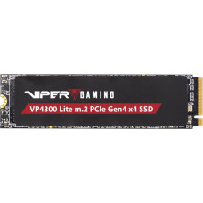 Patriot SSD 4TB 7400/6400 VP4300 Lite M.2 PAT PCIe (schwarz, PCIe 4.0 x4, NVMe 2.0, M.2 2280)