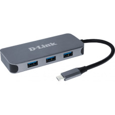 D-Link DUB-2335 (USB-A, USB-C, HDMI, RJ-45)