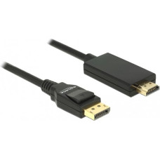 Delock Kabel Delock DisplayPort - HDMI 2m czarny (85317)