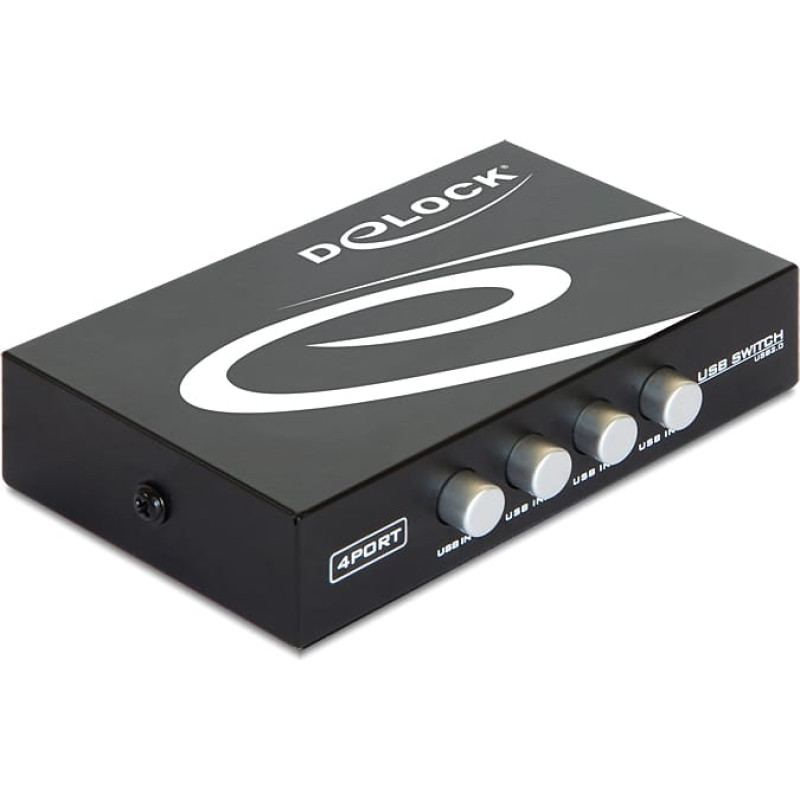 Delock Umschalter USB 2.0 4 Port manuell