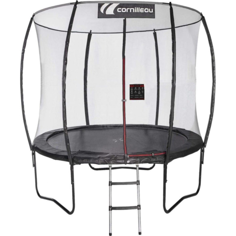 Cornilleau Trampolina ogrodowa Cornilleau SpringCare z siatką wewnętrzną 8 FT 244 cm