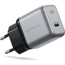 Noname Ładowarka ŁADOWARKA SIECIOWA SATECHI 30W USB-C PD GAN WALL CHARGER ST-UC30WCM-EU (SZARA)