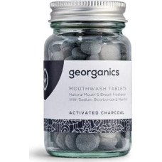 Georganics Naturalne tabletki do mycia zębów, Activated Charcoal, 120 tabletek