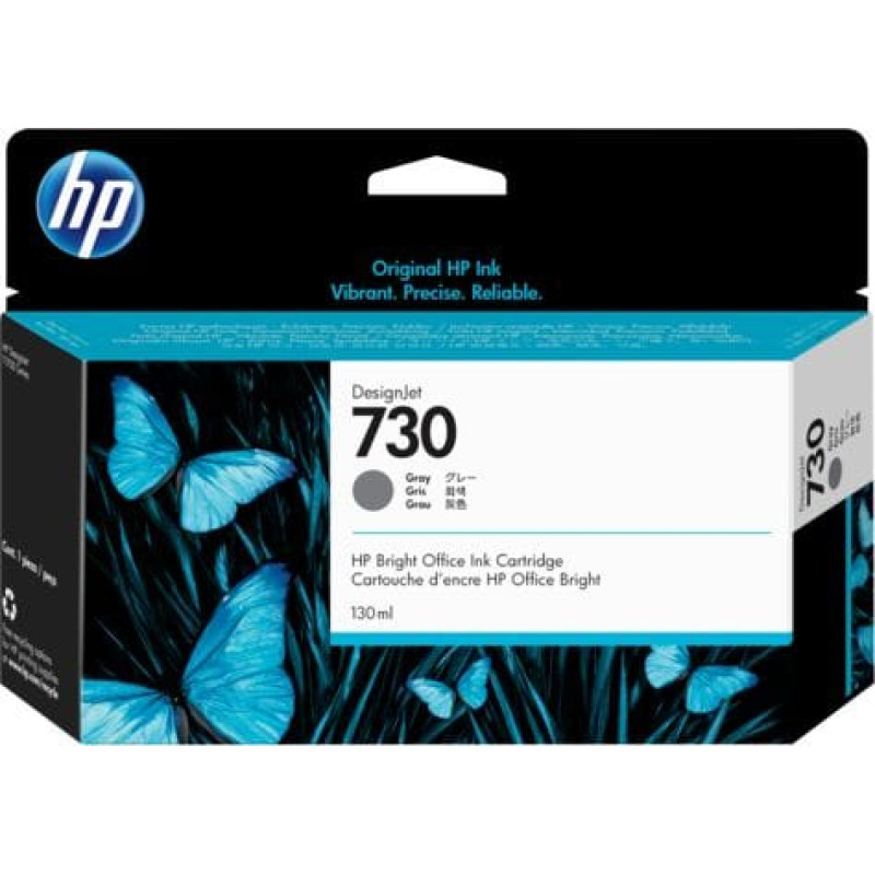 HP Tusz HP Tusz HP 730 P2V66A (Gray)