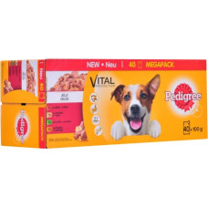 Pedigree Adult mix of flavors - Wet food for dogs - 40x100g