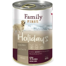 Family First Holidays Adult Duck with sweet potatoes - Wet dog food - 400 g