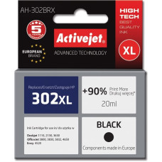 Activejet AH-302BRX ink for HP printer; HP 302XL F6U68AE replacement; Premium; 20 ml; black