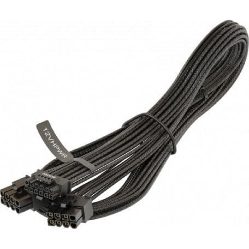 Seasonic Seasonic 12VHPWR PCIe 5.0 Adapter Kabel - schwarz