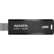 Adata SC610 500 GB, Externe SSD (schwarz, USB-A 3.2 Gen 2)