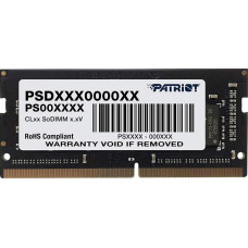 Patriot Pamięć do laptopa Patriot Signature, SODIMM, DDR4, 8 GB, 2400 MHz, CL17 (PSD48G240081S)