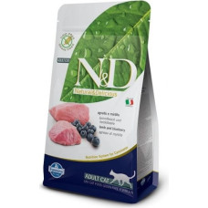 Farmina Pet Foods N&D Grain Free feline LAMB & BLUEBERRY ADULT dla kota 5kg