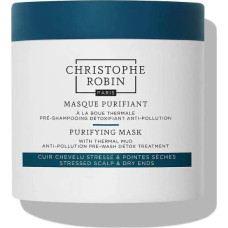 Christophe Robin Purifying Mask With Thermal Mud detoksykująca maska przed myciem włosów 250ml