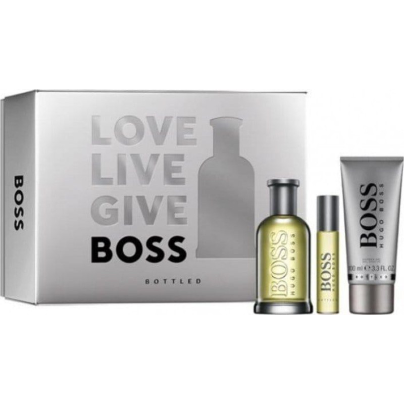 Hugo Boss BOSS Bottled Set EDT 100ml + EDT 10ml + Żel100ml