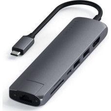 Satechi Stacja/replikator Satechi Slim Multi-port USB-C (ST-UCSMA3M)