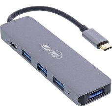 Inline HUB USB InLine InLine® USB 3.2 Type-C Multi Hub (4x USB-A 5Gb/s + USB Type-C (Data/PD 87W), OTG, aluminum housing