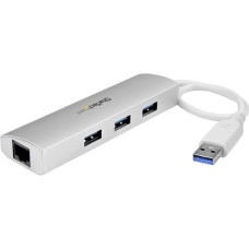 Startech HUB USB StarTech 1x RJ-45  + 3x USB-A 3.0 (ST3300G3UA)