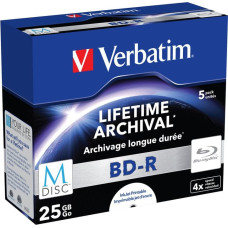 Verbatim BD-R 25 GB 4x 5 sztuk (43823)