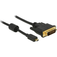 Delock Kabel Delock HDMI Micro - DVI-D 2m czarny (83586)