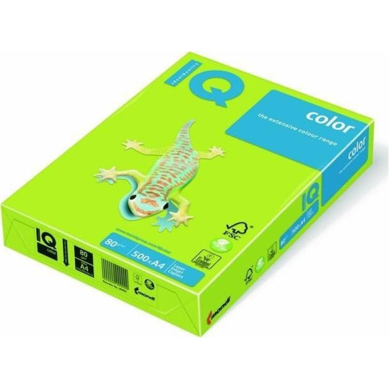 Iq Color Papier ksero IQ Color A4 80g seledynowy 500 arkuszy