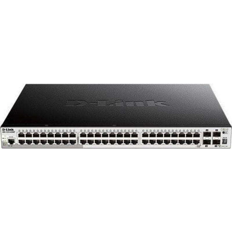 D-Link DGS-1510-52XMP/E (48 x RJ-45 Gbit/s, 4 x SFP+)