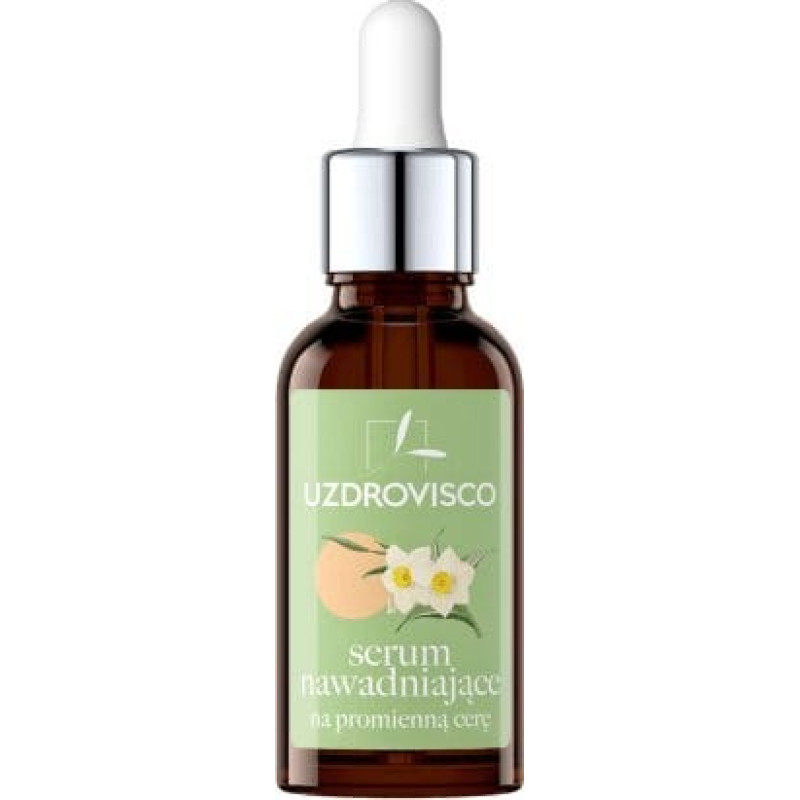 Uzdrovisco SERUM DO TWARZY NAWADNIAJĄCE NA PROMIENNĄ CERĘ 30 ml - UZDROVISCO (BEZOLEJOWA)