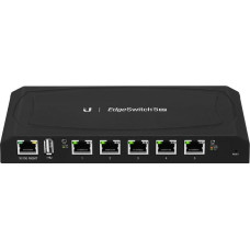 Ubiquiti Switch|UBIQUITI|1x10Base-T / 100Base-TX|5x10Base-T / 100Base-TX / 1000Base-T|PoE ports 5|ES-5XP