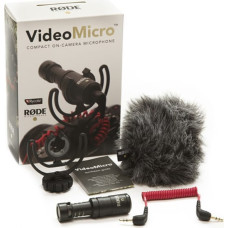 Rode VideoMicro Black Digital camera microphone