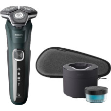 Philips SHAVER Series 5000 S5884/50 men's shaver Rotation shaver Trimmer Black, Green