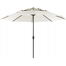 Beliani Lumarko Parasol ogrodowy ⌀ 285 cm beżowy BIBIONE!