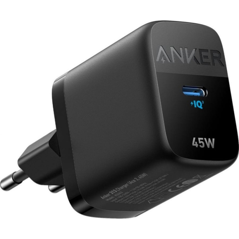 Anker Ładowarka Anker Ładowarka 313 45W czarna USB-C