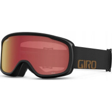 Giro Gogle zimowe GIRO CRUZ CAMP TAN WORDMARK (Szyba lustrzana kolorowa AMBER SCARLET 39% S2) (NEW 2023/2024)