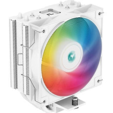 Deepcool Chłodzenie CPU Deepcool DeepCool AG400 WH ARGB Procesor 12 cm Biały