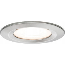 Paulmann RECESSED LUMINAIRE NOVA COIN LED DIM FIXED GU10 MAX.35W 78MM 230V BRUSHED IRON