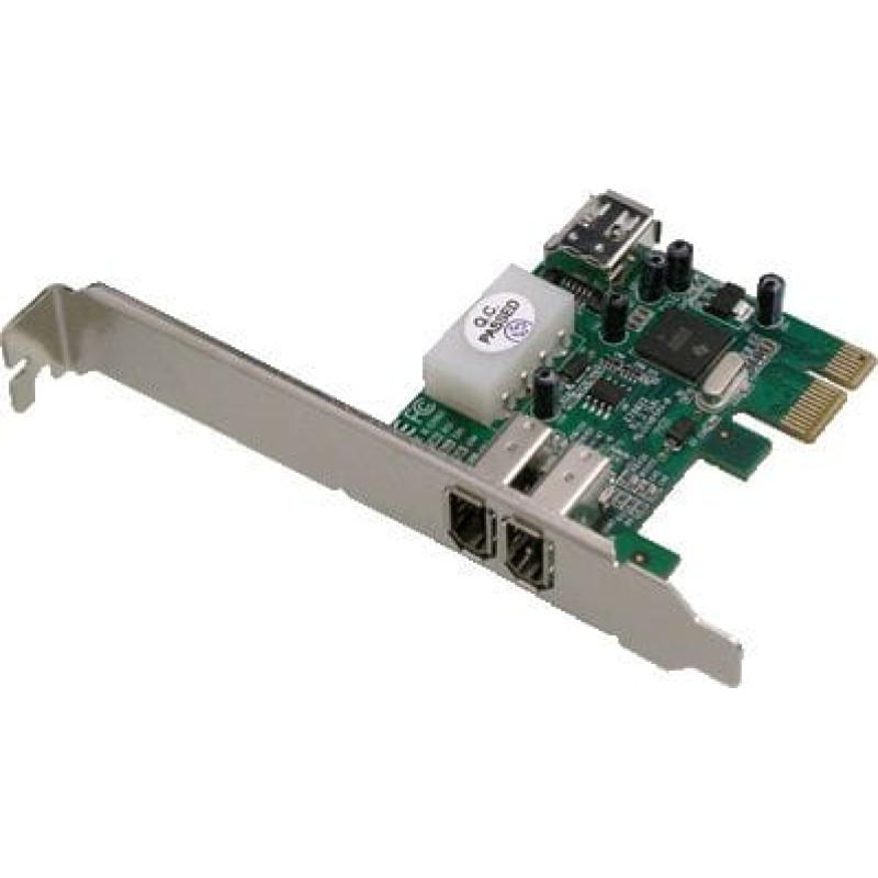 Dawicontrol Kontroler Dawicontrol PCIe x1 - 3x FireWire 400 (DC-1394)