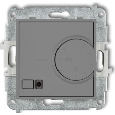 Karlik MINI Regulator temperatury elektroniczny z czujnikiem podpodłogowym szary mat 27MRT-1