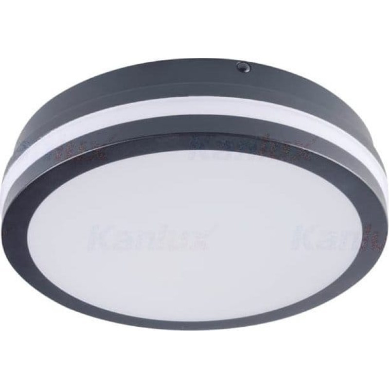 Kanlux Lampa sufitowa Kanlux Plafoniera LED z czujnikiem ruchu BENO N 18W NW-O-SE GR 1400lm 4000K IP54 32948