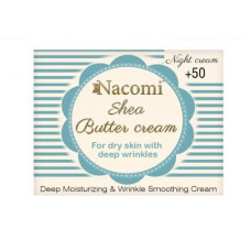 Nacomi Krem z masłem Shea 50+ na noc 50 ml