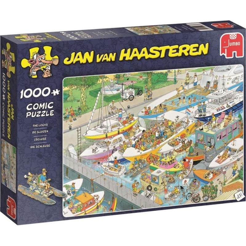 Jumbo Puzzle 1000 Haasteren Śluza wodna G3