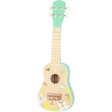 Woopie TOOKY TOY Drewniane Ukulele Gitara dla Dzieci 3+