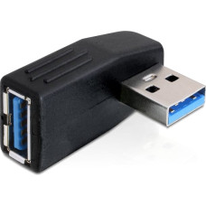 Delock Adapter USB Delock USB - USB Czarny  (65341)