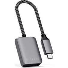 Satechi Adapter USB Satechi USB-C - Jack 3.5mm + USB-C Czarny  (ST-UCAPDAM)