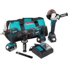 Makita Zestaw elektronarzędzi Makita 9-elementowy (DLX3078TX1)