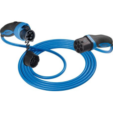 Mennekes Kabel do ładowania samochodów Mennekes MENNEKES CHARGING CABLE KABEL DO ŁADOWANIA SAMOCHODU 7,4KW MODE 3 TYPE2-TYPE1 32A 1PH 7,5M BLUE 36284